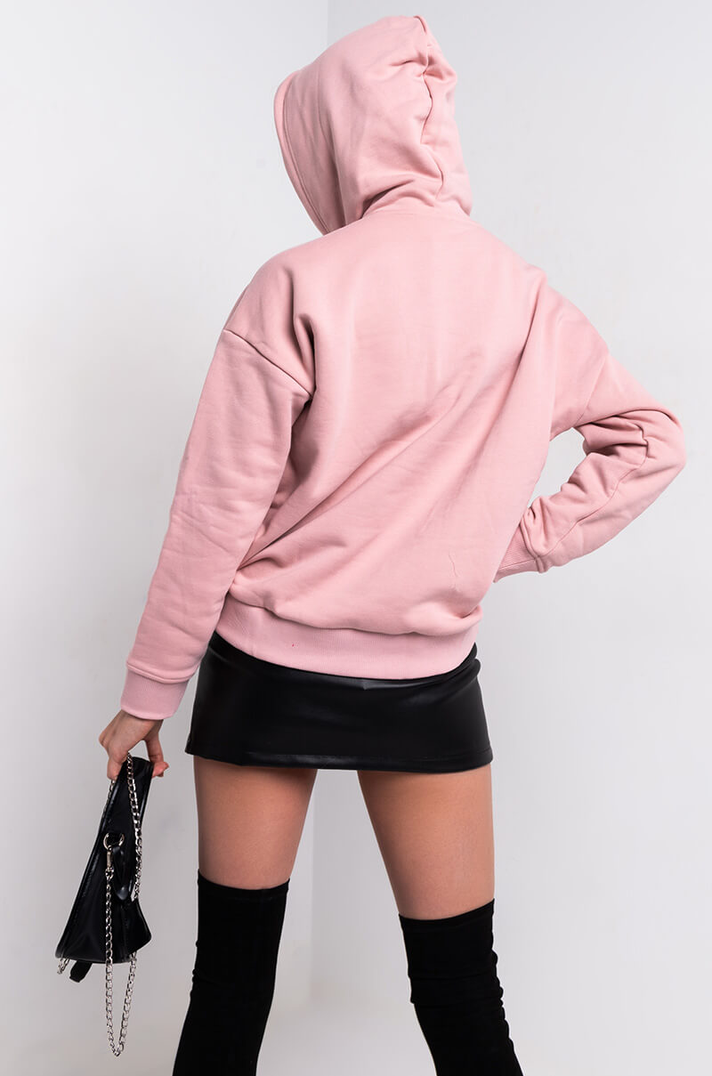 ADIDAS WOMENS ROUGED HOODIE