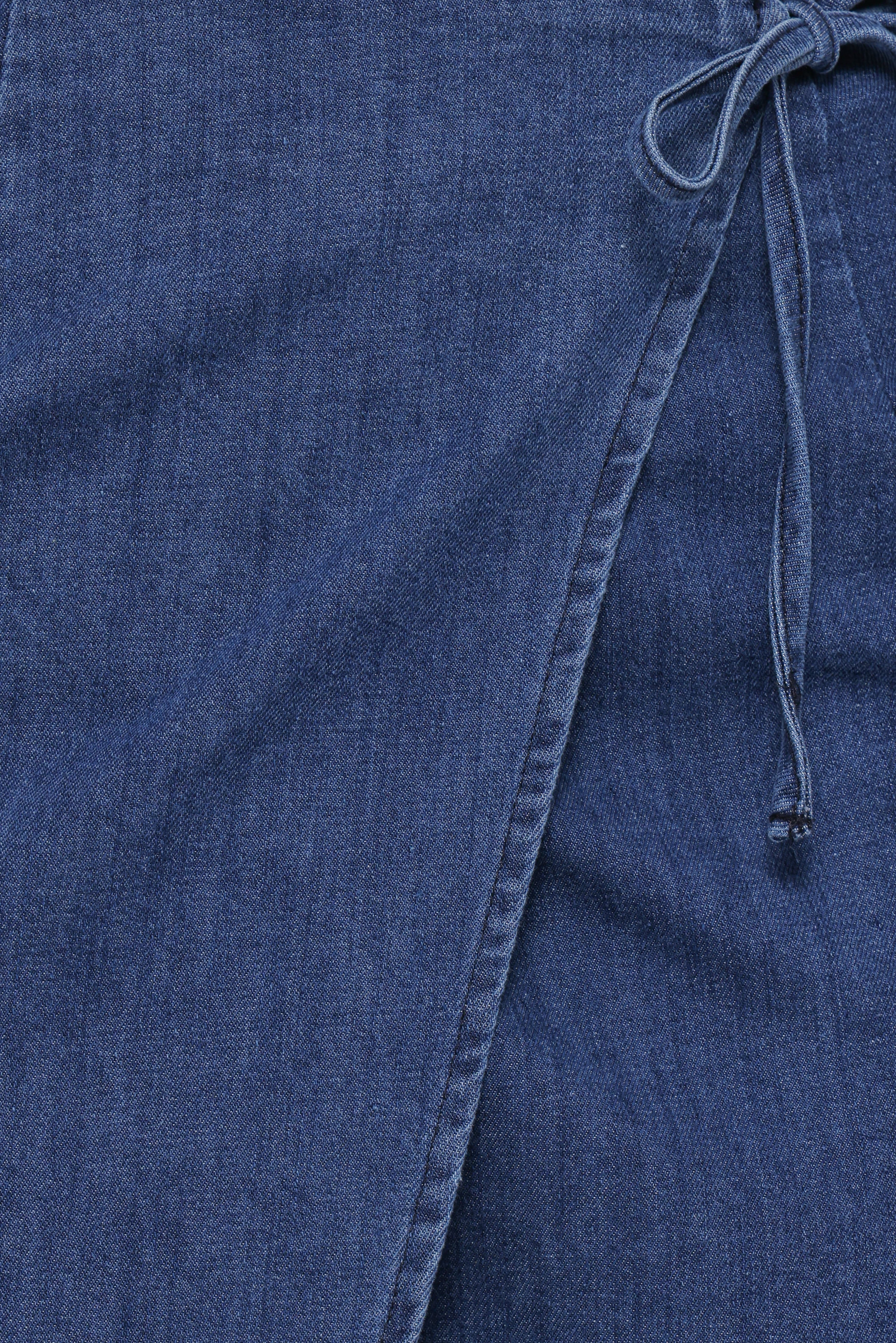 Siena Wrap Skirt - Denim Wash