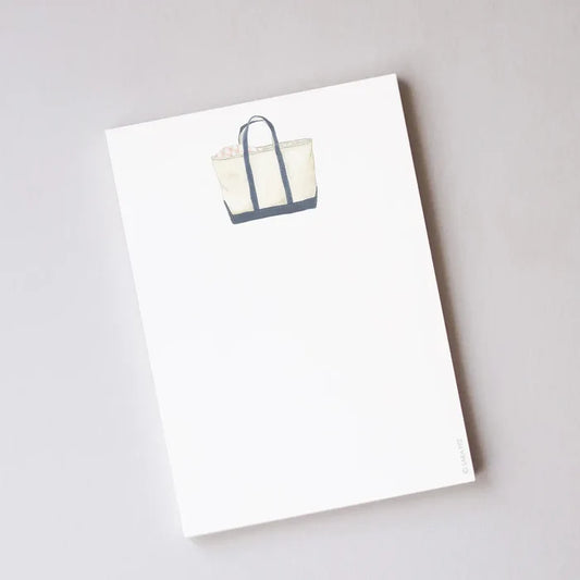 Canvas Tote Notepad