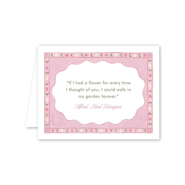 Dala Scallop Friendship Greeting Card