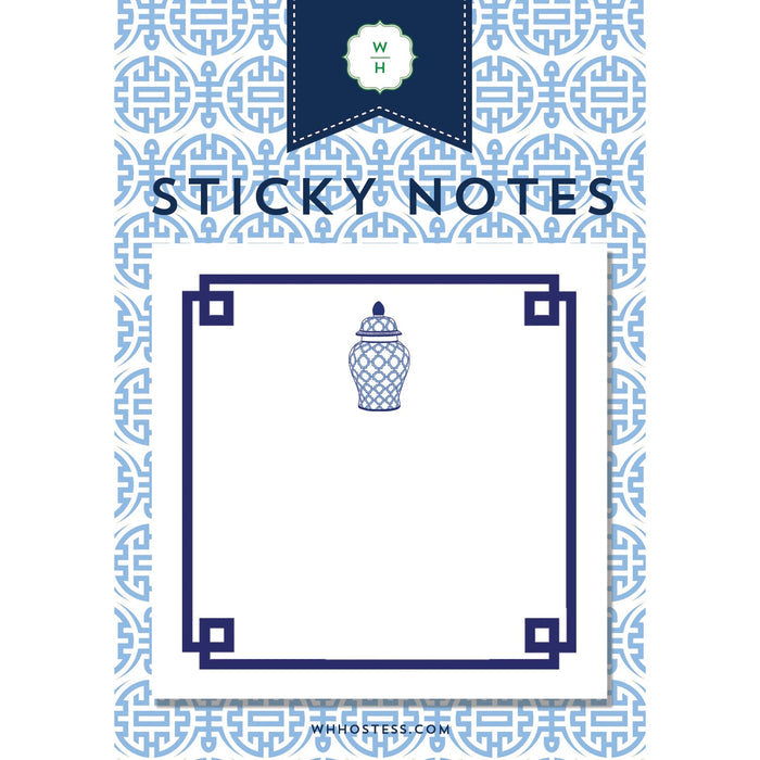 Ginger Jar Sticky Notes