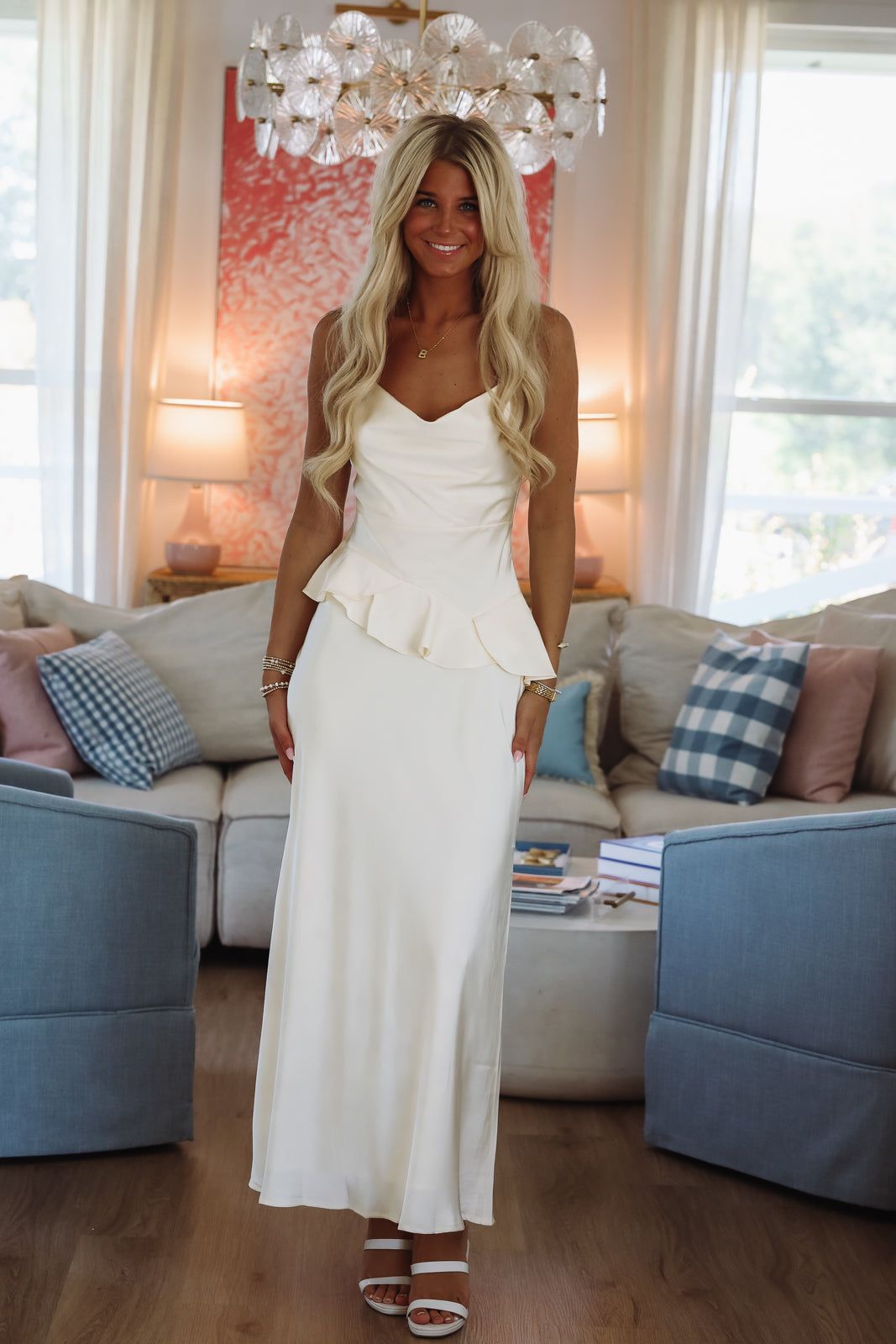 Candlelight Dinner Maxi Dress - Butter Yellow