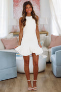Into You Mini Dress - White