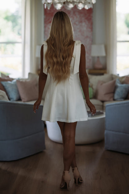 Next To You Mini Dress - Off White