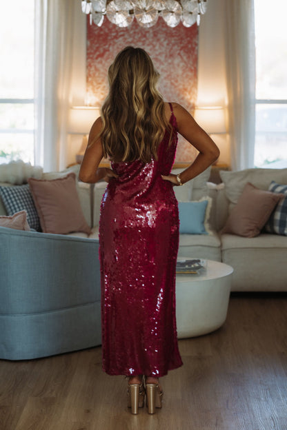 How I'm Gonna Slay Midi Dress - Magenta