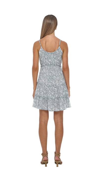 Leni Mini Dress - Lysoria Grey