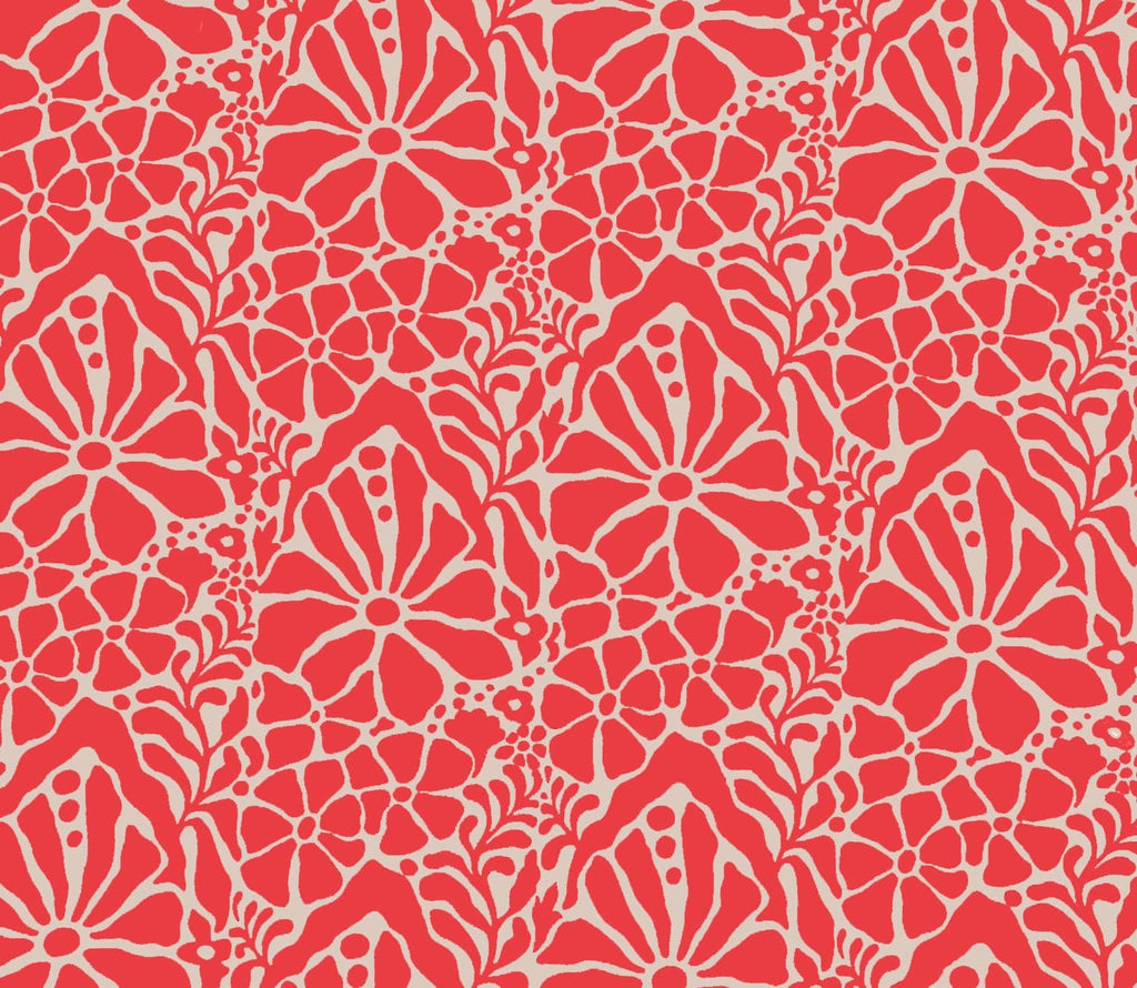 Olivia Belle Maxi Dress - Magnolia Red coral