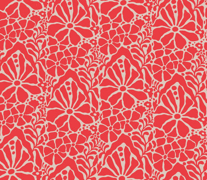 Olivia Belle Maxi Dress - Magnolia Red coral