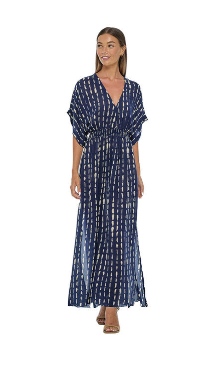 Poppy Serenity Maxi Dress - Current Navy