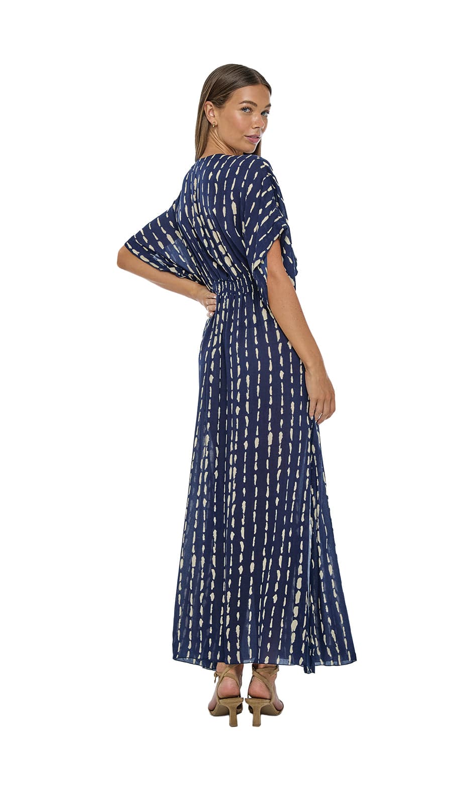 Poppy Serenity Maxi Dress - Current Navy