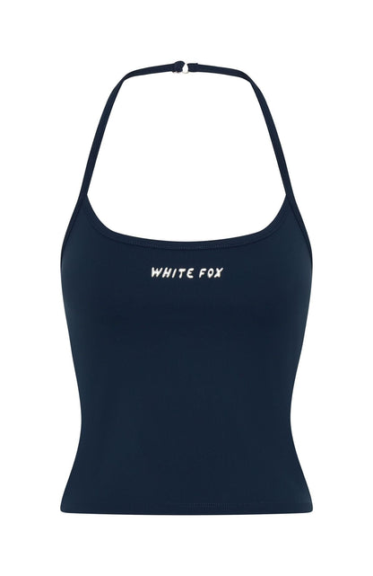 Test Drive Halter Top Dark Navy