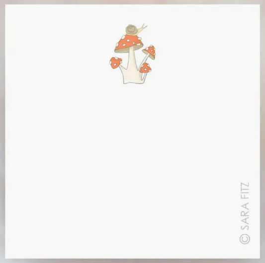 Mushroom Notelets