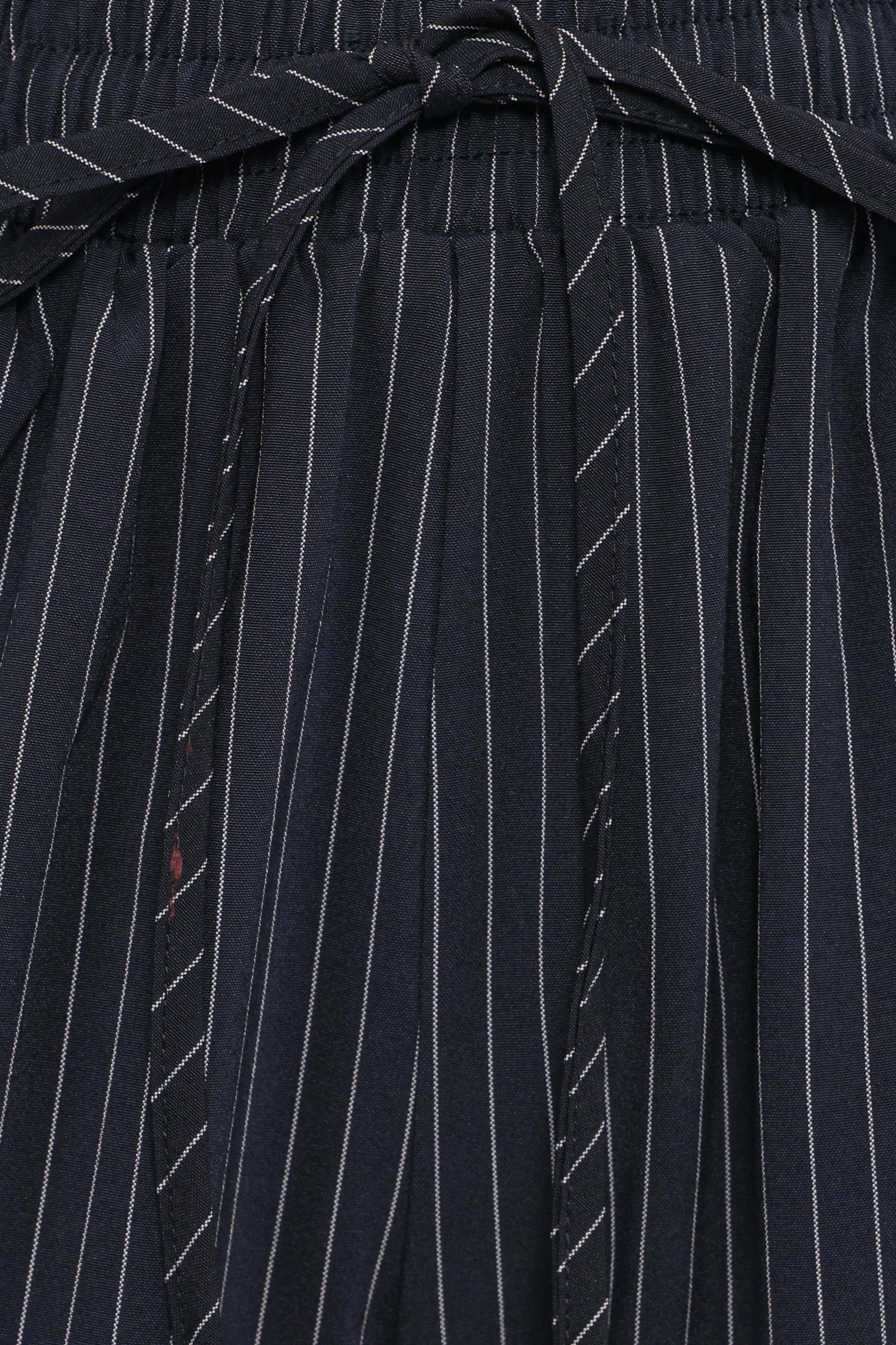 Elijah Pants - Navy White Stripe