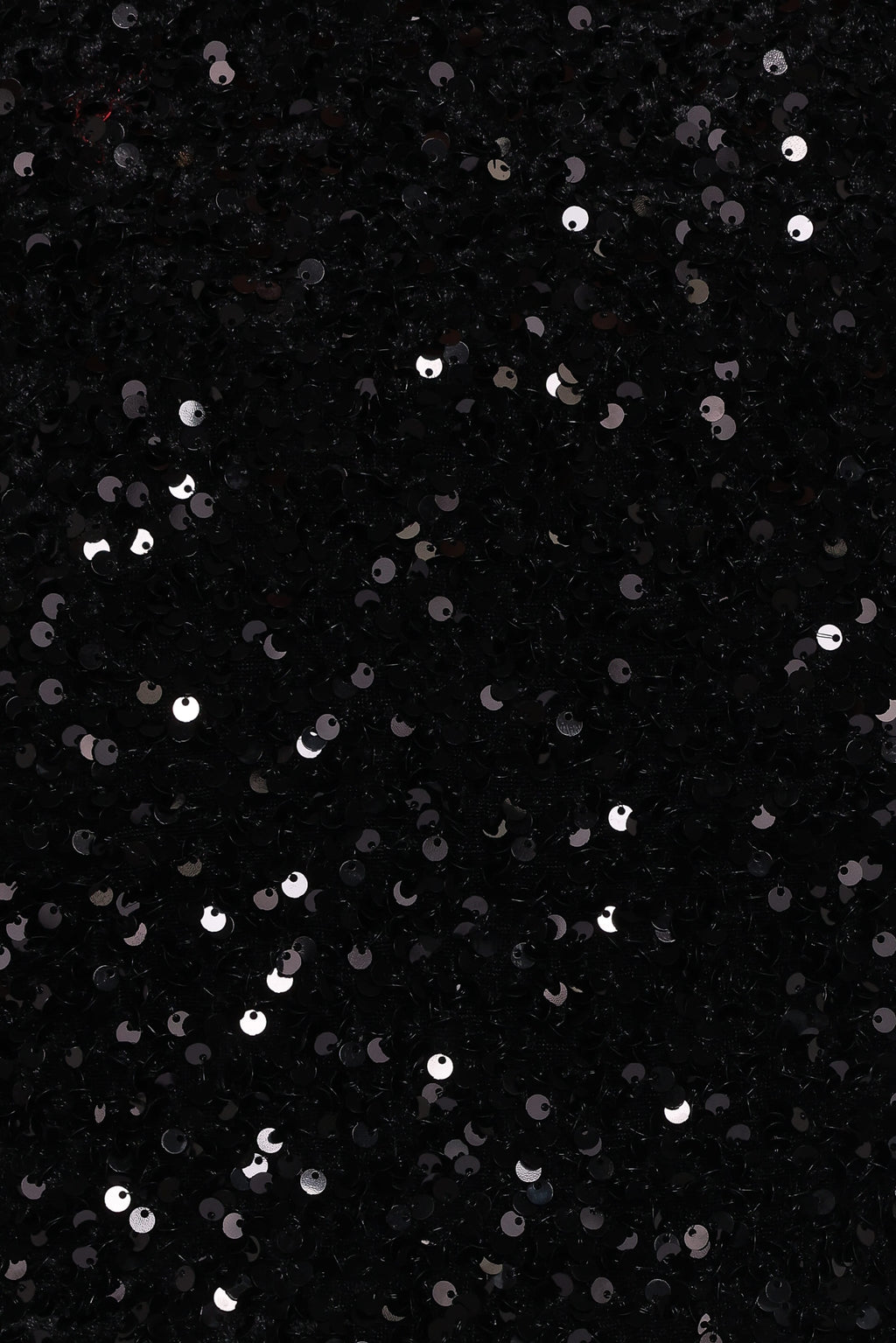 Leilani Midi Sequin Skirt - Black