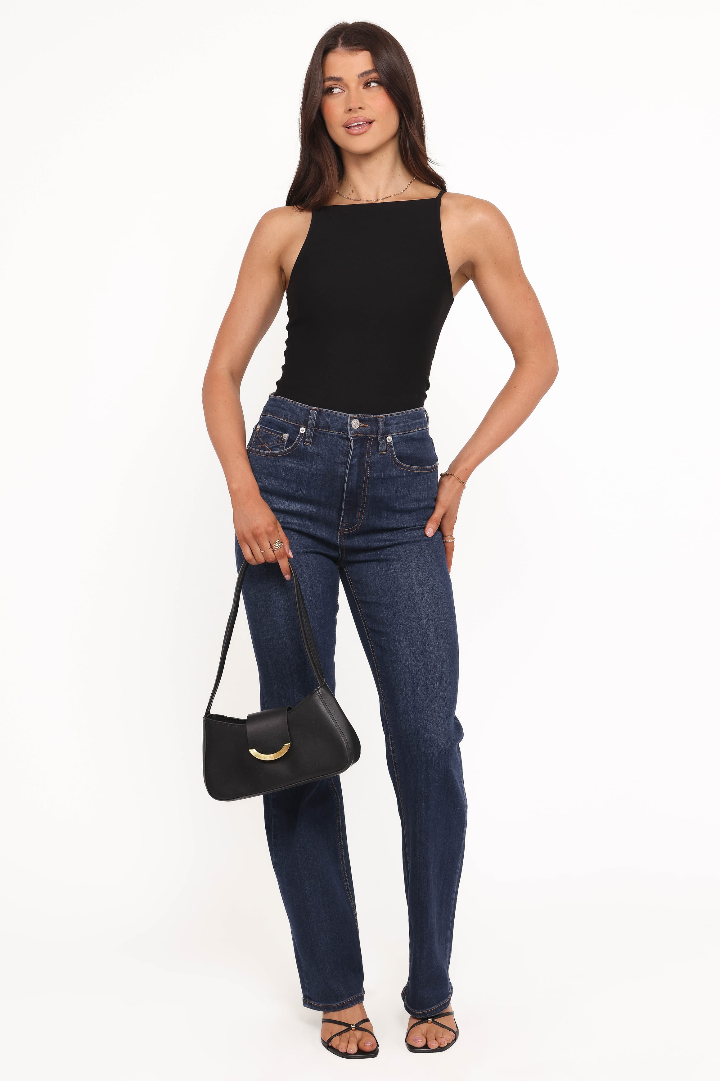 Rae Straight Leg Jean - Roxbury
