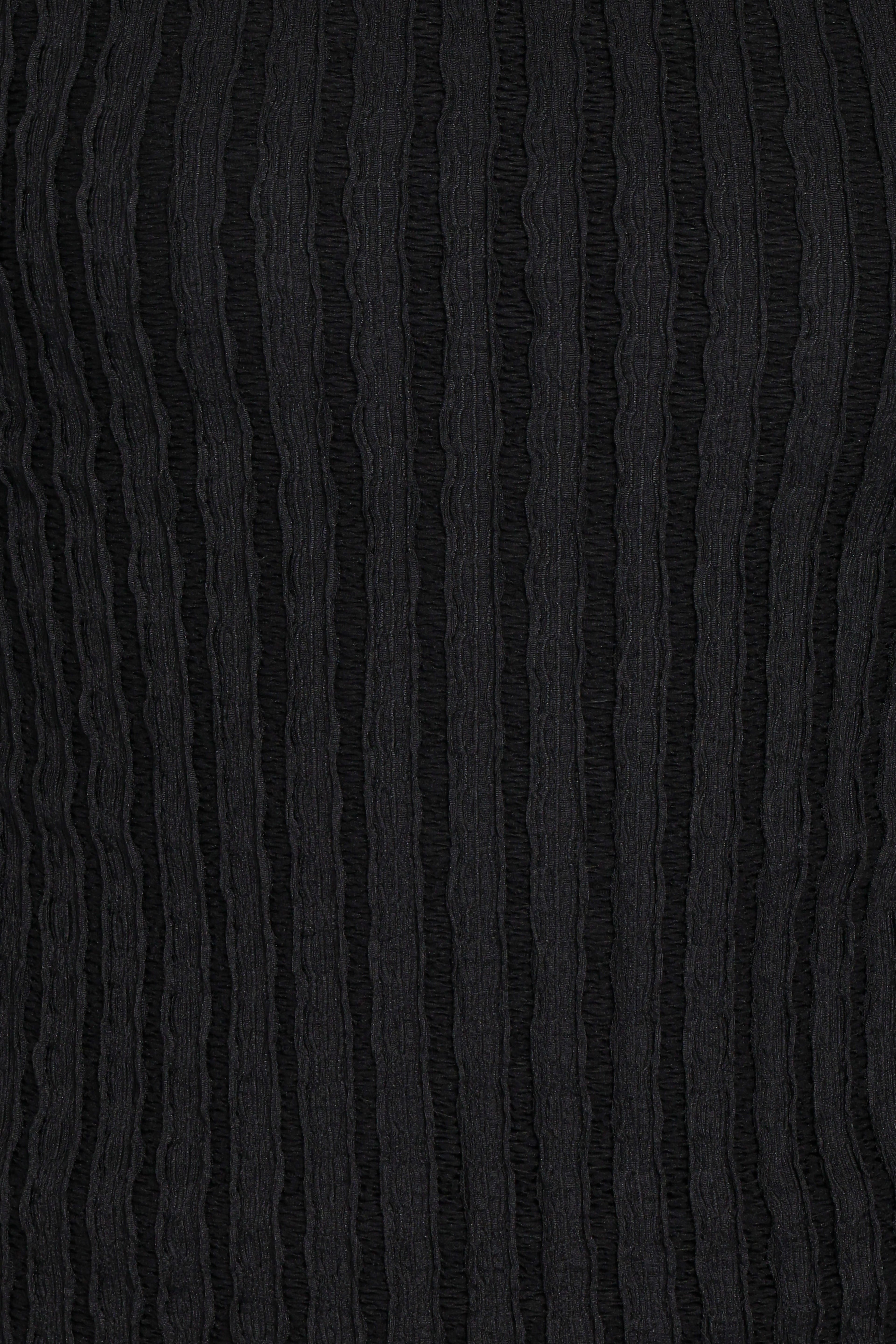 Bellatrix Textured Knit Top - Black