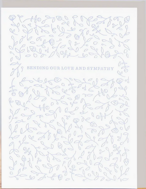 Sending Love and Sympathy Greeting Card