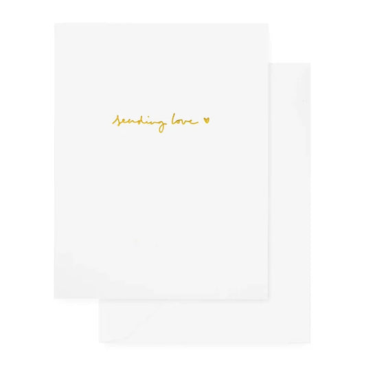 Sending Love Greeting Card