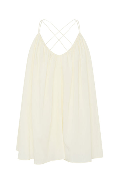 Whimsical Feelings Mini Dress Off White